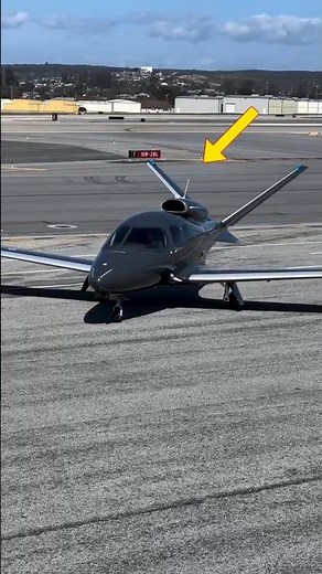 World's smallest private jet 😯 #shorts