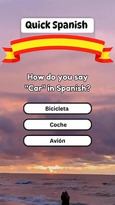 Quick Spanish language quiz of the day! If you want to boost your spanish skill, don’t forget to follow Quick Spanish for more videos like this 👇 #LanguageLearning #AprenderEspañol #languageschool #SpanishForBeginners #EspañolFácil #spanish #spanishteacheronline #spanishgrammarlessons #learnspanishathome #spanishteachersofinstagram #spanishgrammarrules #reelsvideoシ #aprenderespañol #quickspanish #spanishforbeginners #canada #sagradafamilia #indonesia #uk #Bangladesh #australia #london #barcelon