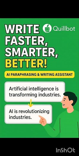 "QuillBot AI 🔥 Best Paraphrasing & Writing Tool in 2025 | Make Content in Seconds#QuillbotAI#AItools
