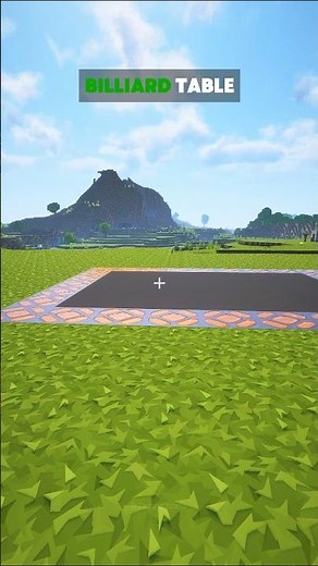 Minecraft Billiard Table (YOUR WAY'S BETTER)