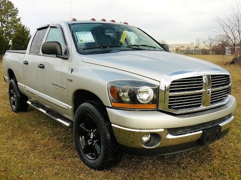Cheap trucks for sale, 2006 Dodge Ram 1500 4WD HEMI V8 DX30347B