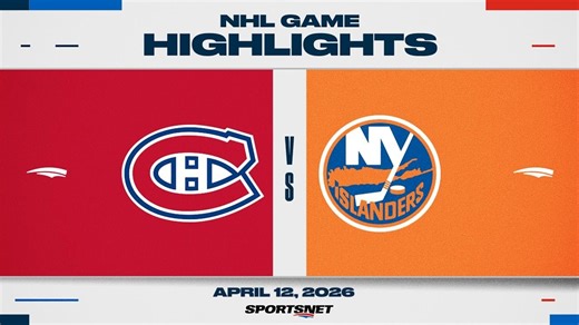 NHL Highlights | Canadiens vs. Islanders - April 12, 2026
