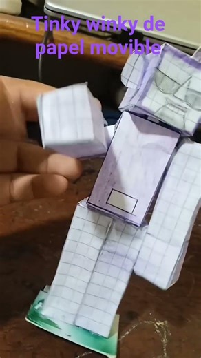 mi primer papercraft movible #roblox