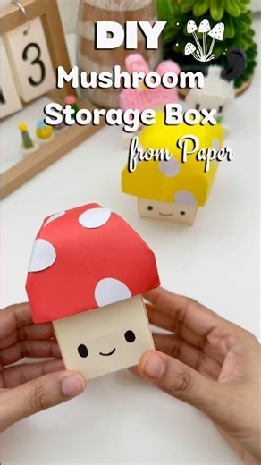 Try this Super Easy Storage Box Idea from Paper at Home #diy #craft #shorts #trendingshorts #storage