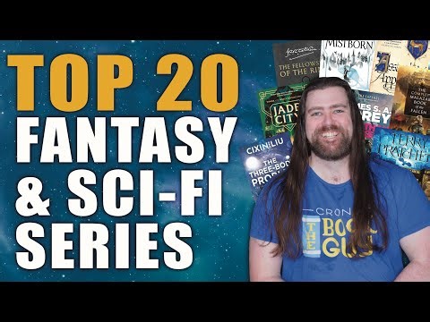 My Top 20 Fantasy & Sci-Fi Series!!! Plus 12 Honourable Mentions...