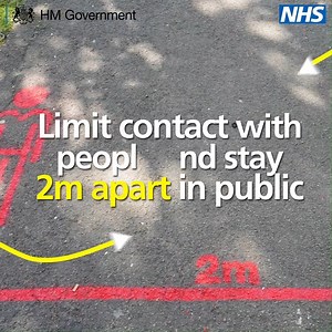 Despite the warm weather, it is crucial that we all continue to follow social distancing measures ☀️ To help reduce the spread of coronavirus, make sure to: ✅Limit contact with people ✅Stay 2 metres apart in public ✅Wash your hands regularly | Department of Health and Social Care - DHSC