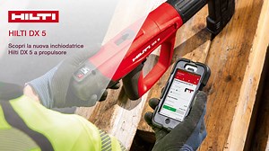 Sfrutta le potenzialità della nuova DX5 con l'App Hilti Connect! Ti consente di acquistare direttamente il consumabile, richiedere il ritiro dell'attrezzo per la riparazione e tanto altro. http://hilti.to/ja2nz0 | Hilti