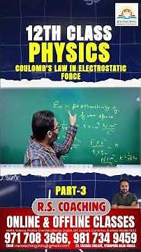 physics class 12 chapter 1 electric charges and fields pw | physics class 12 chapter | ONLINE | P-3