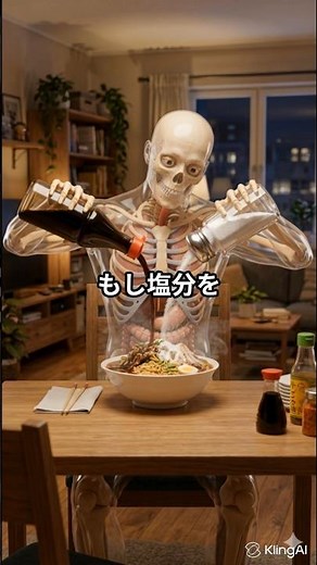 塩分を取りすぎる人、体に何が起きるのか？ #塩分過多#高血圧#健康雑学