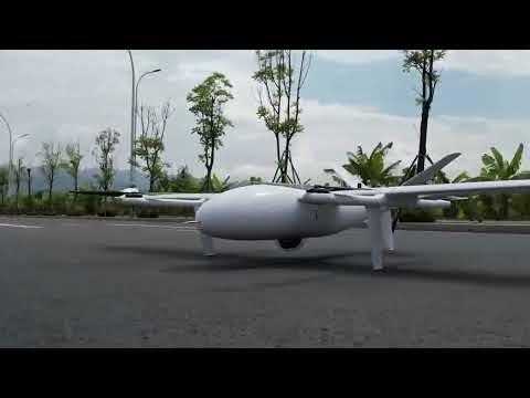 VTOL Fixed-Wing UAV Flight Test | Vertical Takeoff & Long-Endurance Flight Demo