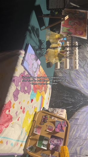 HOUSTON MARKET FAIRS ARE THE NEW RODEOS! #localbusines #houston staying up till 6am just because I got the time wrong and still ended up on time. Everything does happen for a reason. #magick #animationart