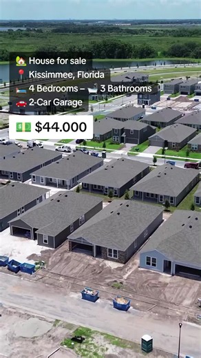 Affordable New Home for Sale in Kissimmee, Florida