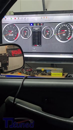 Decided to get some final tuning in on this stock 6.0 silverado. #Tjtuned #silverado #ls #dyno #stock
