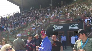 Pretty much a full house at Gordon Badger Stadium at J.D.A. Raceway at Stompede at Evergreen Park for Day 4 today. | Evergreen Park