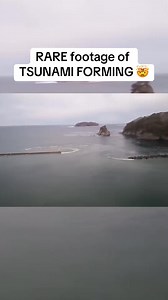 This footage is insane ! #tsunami #natural #nature #ocean #sea #wav... | Disastervids