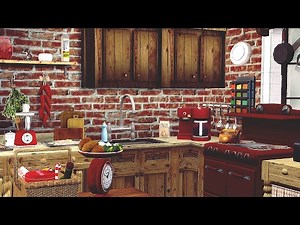 The Sims 3 | Speed Build & Decorate #16 (Part 2): First Floor | Christmas Cottage