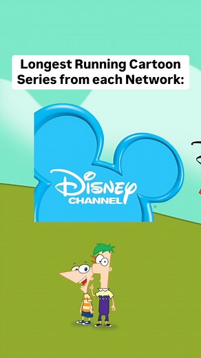 25K views · 5.8K reactions | Longest Running Cartoon Series from each Network! #nickelodeon #disneychannel | Animation Rewind | Facebook