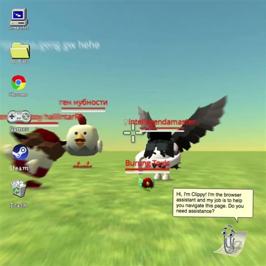 Capcut part 42 windows xp #quthbie #edit #chickengun