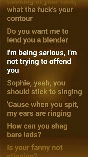 Millie B - M to the B (lyrics) #millieb #mtotheb #britishmusic #lyrics #shorts #viralshorts