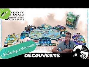 Unboxing et découverte de "Hybris : Disordered Cosmos" de Aurora Games Studio