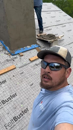 23K views · 123 reactions | Scratch coat chimney. #sc... #chimney #stepbystep #masonry #construction | Johnny LowJoints | Facebook