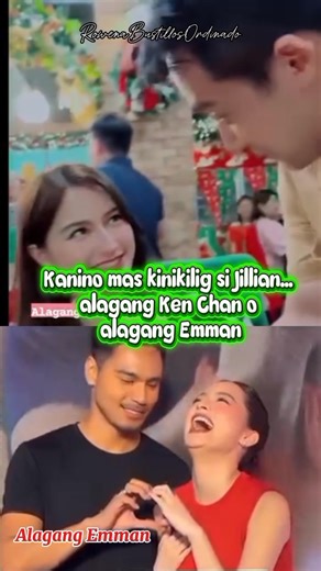Kanino mas kinikilig si Jillian Ward alagang Ken Chan o alagang Emman😍😍😍 #highlights #everyone #highlightseveryone #reelsvideoシ #StarsEverywhere #follower #highlight #highlightsシ゚ #fb #JillianWard Facebook Monetization Mission | Rowena Bustillos Ordinado