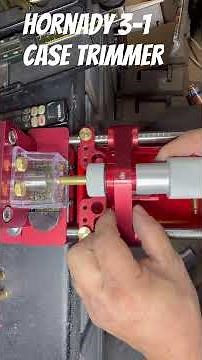 Quick testing of the hornady 3-1 case trimmer