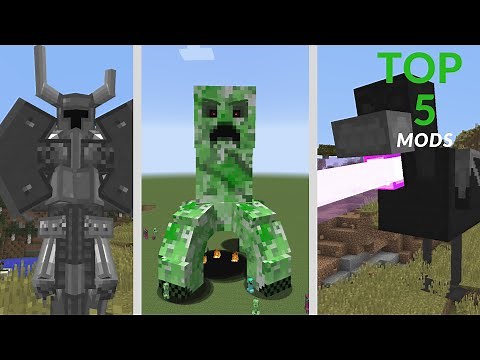 Die 5 STÄRKSTEN Minecraft Bosse aller Zeiten | Top 5 Minecraft Mod