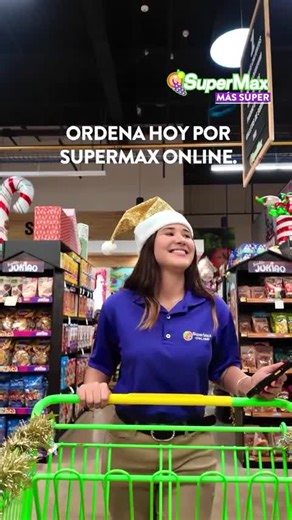🎄 En la temporada navideña, tu tiempo vale más que nunca. Por eso en #SuperMaxPR contamos con manos expertas que seleccionan tu compra con cuidado. 🛒 📱Pide por SuperMax Online y recíbela en la puerta de tu casa, sin complicaciones. #MásSúper #NavidadBoricua | SuperMax