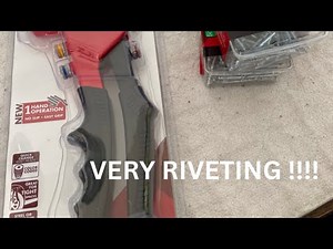 Arrow Rivet Tool review and Demo