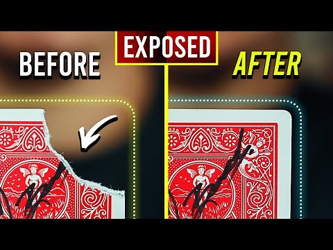 My SPECIAL method to fix a TORN card - TUTORIAL