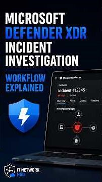 Microsoft Defender XDR Incident Investigation Workflow Explained