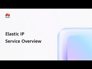 Elastic IP (EIP) Service Overview