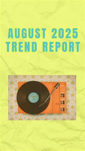 Stressing about which trends your brand should capitalize on this month? Don't worry, because our August 2025 Trend Report is here to take the edge off ✌️ | Project Bionic