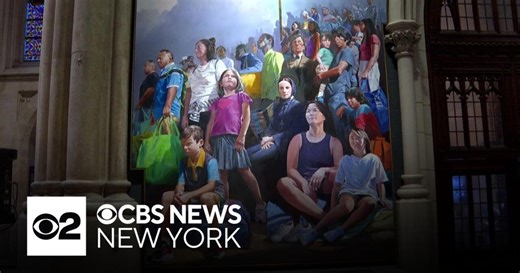 New mural unveiled inside NYC's St. Patrick's Cathedral