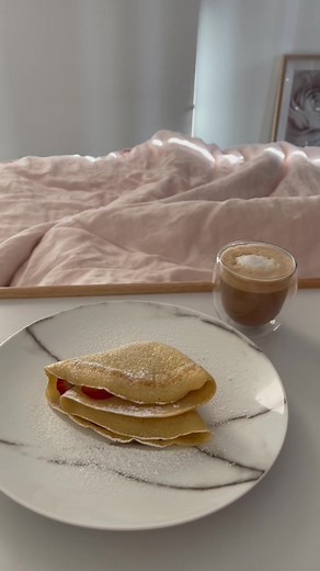 Reply to @_hsutto Crêpe recipe ❤️ #foodtiktok #easyrecipe #breakfast #calmtok #tutorials