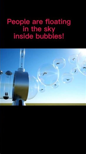 Floating Bubble Machine – When Humans Fly in Magic Bubbles!