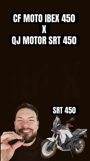 CF Moto Ibex 450 vs QJ Motor SRT 450: quem vence a batalha?