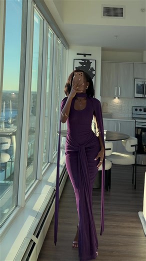POV: you already found your NYE outfit 💜 Dress @BBXBRAND Fragrance @FORVR MOOD #tiktokfashion #classystyle #fashiontiktok #styletok #newyearoutfit new years eve outfit idea , nye dress inspo , holiday party outfit , elegant evening dress , end of year outfit inspo , party dress ideas 2024 , soft glam outfit, chic night out look , dress inspo tiktok , holiday outfit ideas