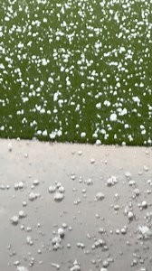 A severe thunderstorm warning is in effect. Here’s a look at some hail coming down in north Odessa. What are you seeing? #HolyHail | City of Odessa, Texas