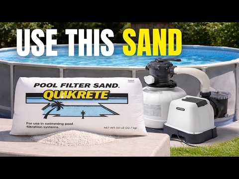 This Is The Exact Sand I Use For My Intex Pool Sand Pump Filtration System