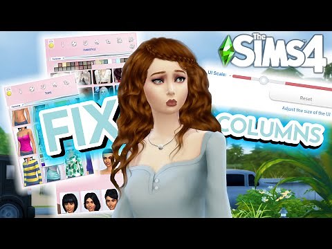 SIMS 4 MORE COLUMNS MOD NOT WORKING AFTER SIMS 4 UPDATE 2021! FIX CC COLUMNS IN CAS! TS4 TUTORIAL
