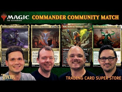 MTG Commander Gameplay 284 | Magic the Gathering deutsch | Trader Event Multiplayer Deck Match 2024