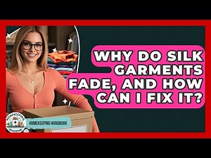 Why Do Silk Garments Fade, And How Can I Fix It? - Homekeeping Handbook