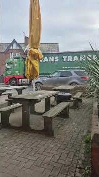 Volvo lorry with traller