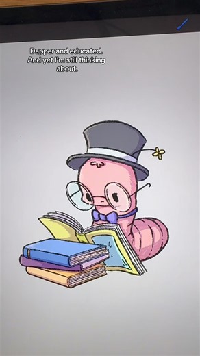 bookworm. aunt with pant.