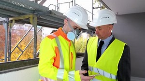 Two Men Architect Construction Engineer Foreman Stock Footage Video (100% Royalty-free) 1099683893 | Shutterstock