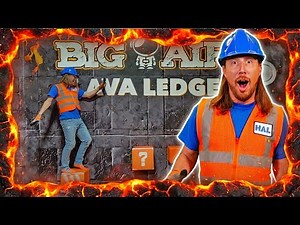 🔥 Handyman Hal Takes on the Big Air Lava Ledge Challenge! 🔥 | Big Air Adventure Park Fun