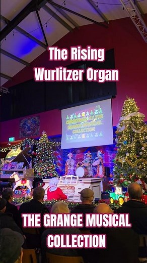 Rising Wurlitzer Theatre Organ ~ The Grange Musical Collection Open Day December 2025