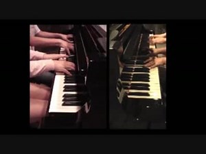 組曲「ニコニコ動画」を2台ピアノ8本の手で入れ替わりながら弾いてみた